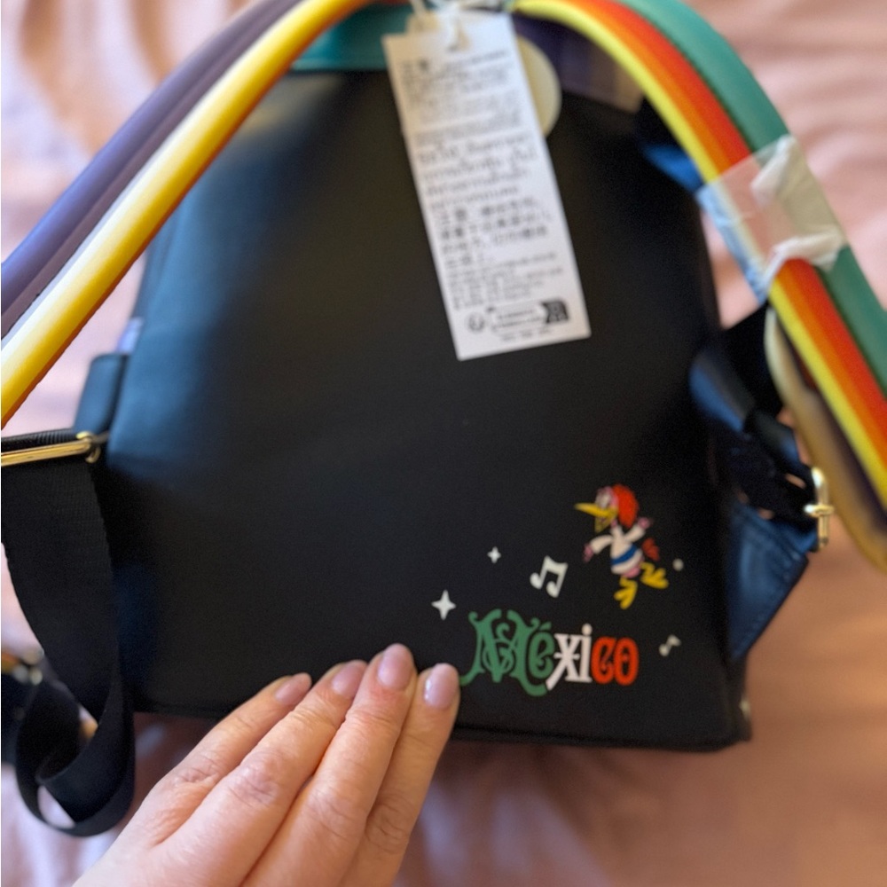 Loungefly Disney Parks Three  Caballeros Mini Backpack - Picture 3 of 4